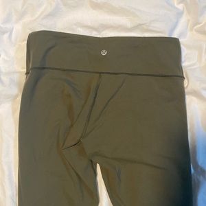 Lululemon Olive Green Leggings